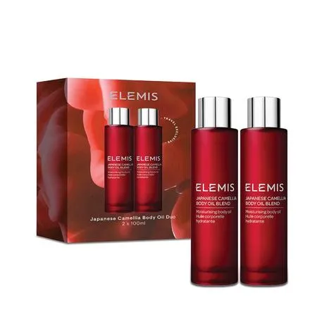 艾丽美日本山茶籽保湿身体油两件裝 100ml*2