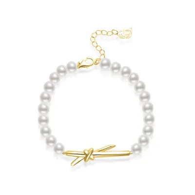 Top Lustre Freshwater Pearl Bracelet WB00253 | X Collection