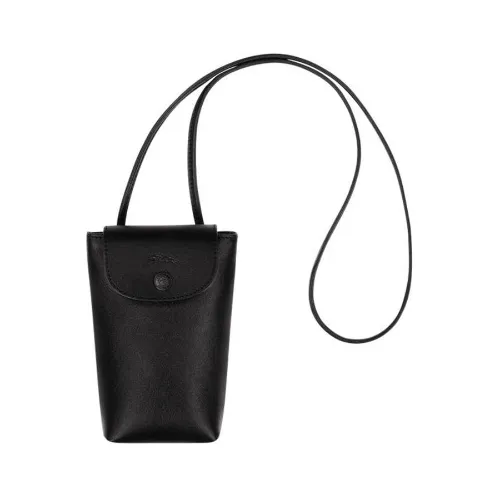 LONGCHAMP 珑骧Le Pliage Xtra 装饰皮革滚边的手机包