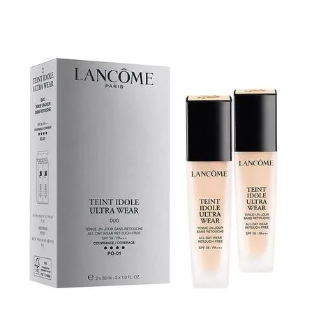LANCOME 兰蔻极致持妆轻透粉底液套装2×30ml