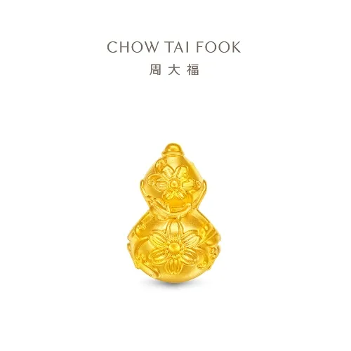 周大福故宫系列足金黄金转运珠吊坠R35621(送皮手绳)