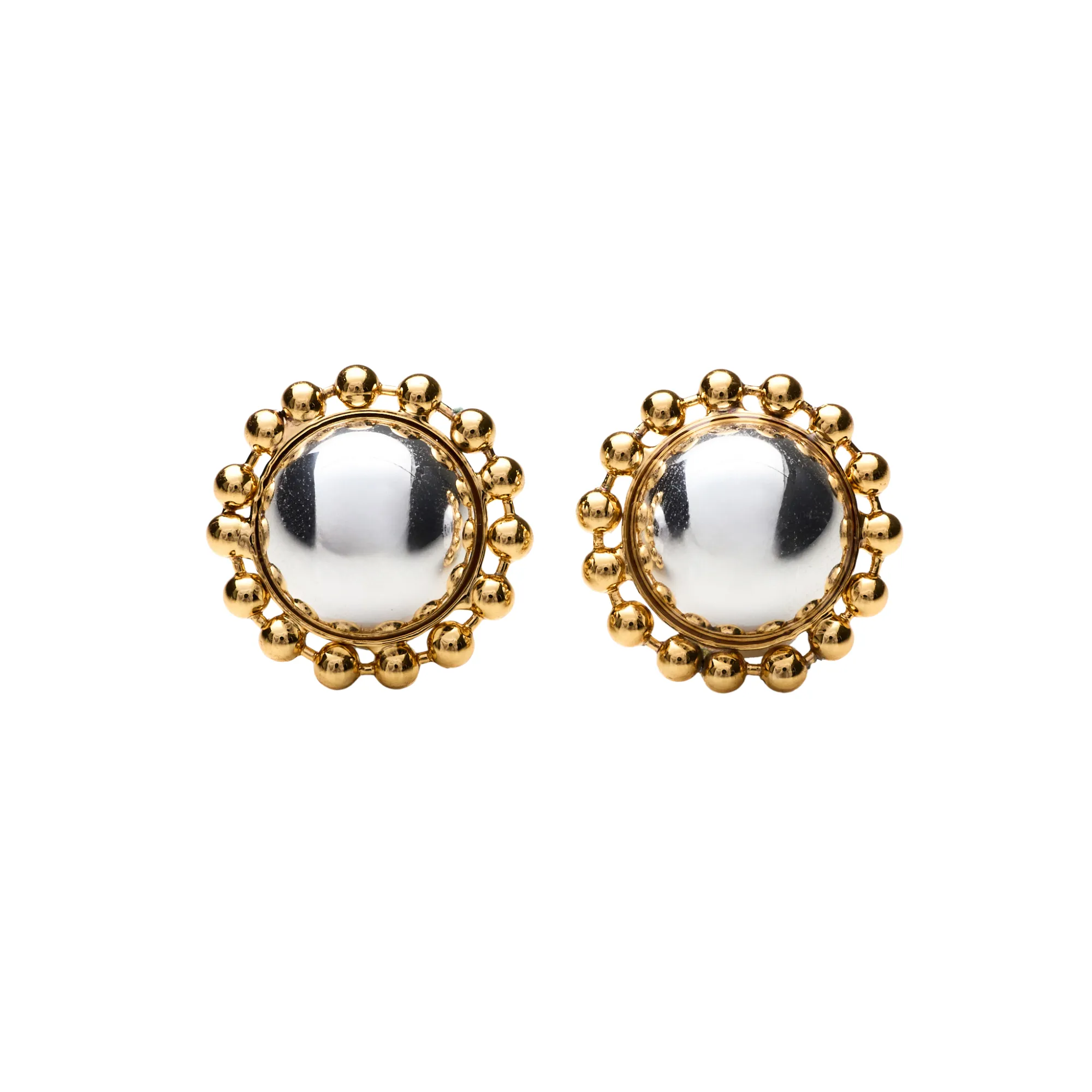Walking On Sunshine Silver Earrings