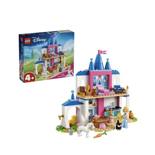 Lego 乐高仙蒂瑞拉和动物朋友的城堡 塑胶