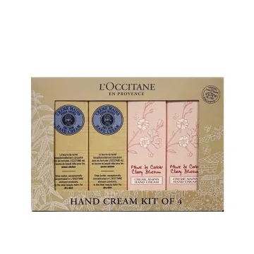 L'occitane 欧舒丹乳木果甜蜜樱花香氛润手霜套装