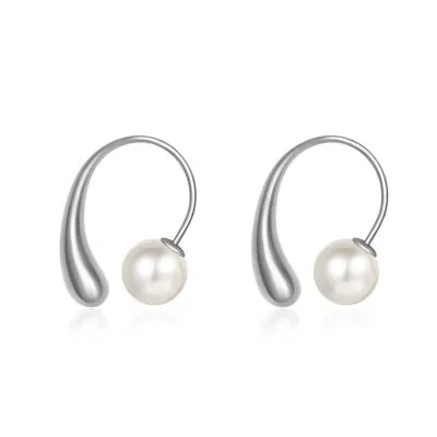 Freshwater Pearl Earrings WE00586 | FLUID