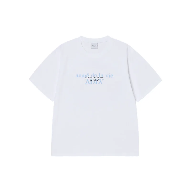 ACME DE LA VIE DOUBLE EFFECT SHORT SLEEVE T-SHIRT WHITE2