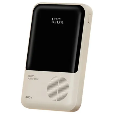 ROCK P99 Fast Charging Power Bank with Built-in Cables