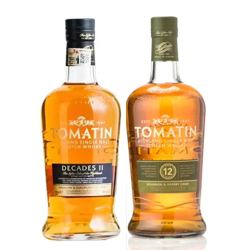 【超值组合】托马丁12年单一麦芽威士忌1L+托马丁风华年代 2单一麦芽威士忌