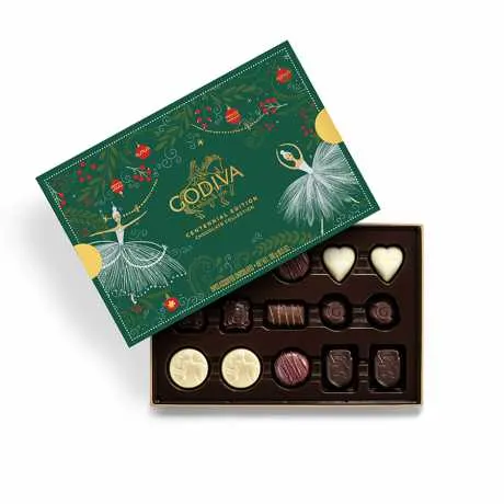 Godiva 歌帝梵歌帝梵圣诞巧克力礼盒 (15颗装) 169g