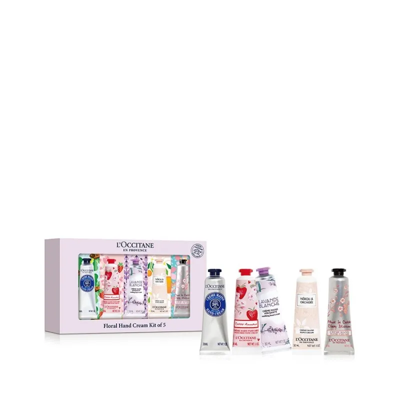 欧舒丹限定润手霜五支装 30ml*5