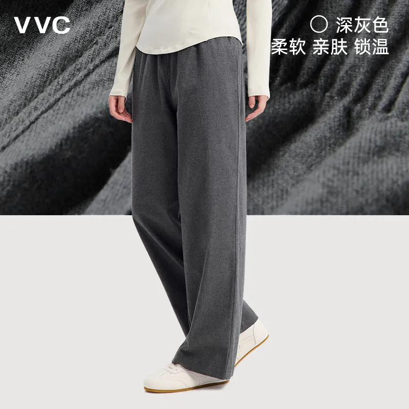 VVC·晴岚垂感直筒裤V3深灰M
