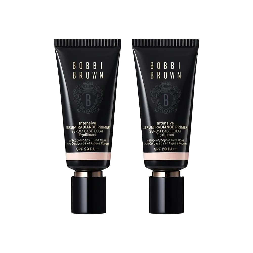 BOBBI BROWN 芭比波朗 密集奢采精华妆前隔离乳双支组合 粉白色 ROSY/40ml*2