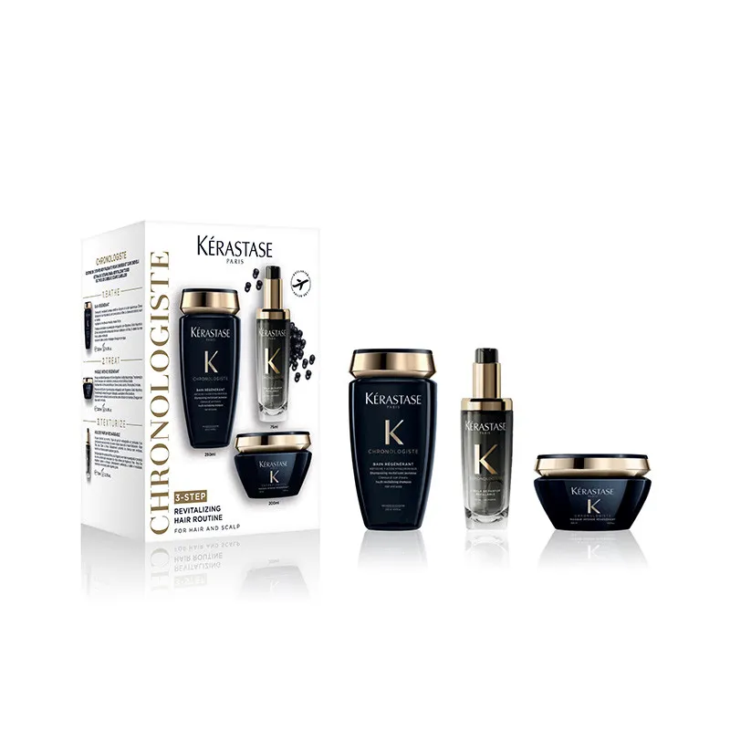 KERASTASE卡诗黑钻钥源系列洗护套装（250ml+ 200ml + 75ml）