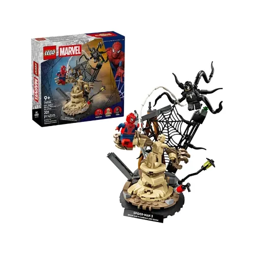 Lego 乐高决战名场面 蜘蛛侠大战沙人