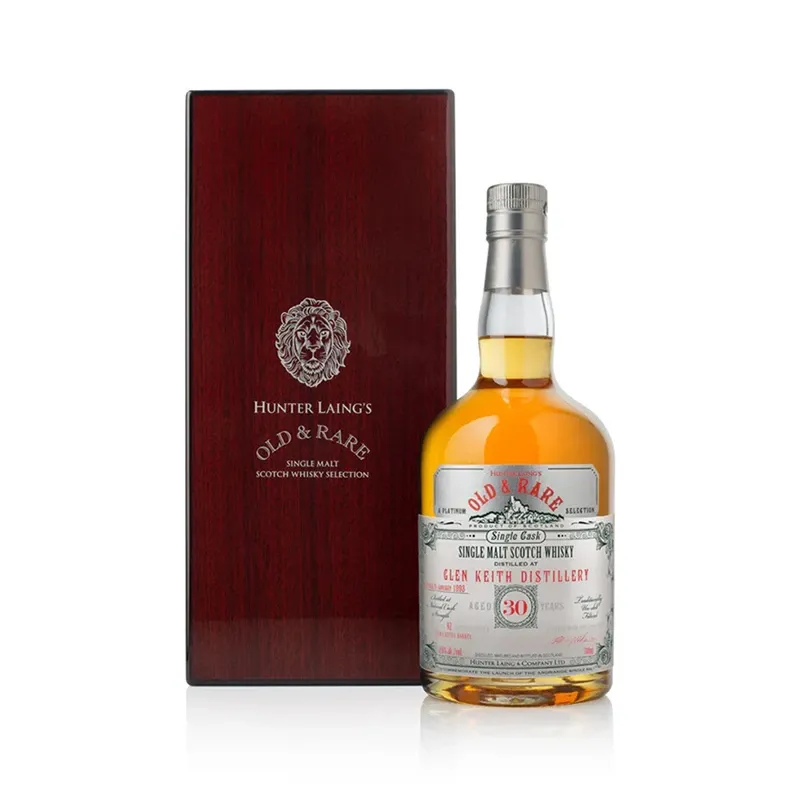 亨特梁陈年珍稀系列格兰凯斯1993年30年单一麦芽威士忌52.6%vol 700ml