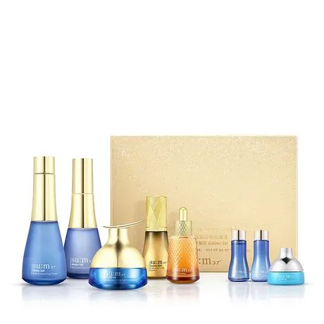 Su:m 苏秘37°水漾沁润黄金护肤套装170ml+120ml+30ml*2+20ml*3+10ml