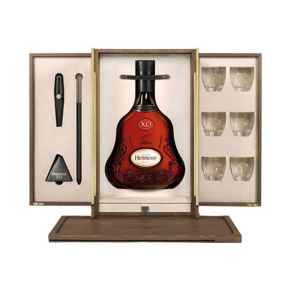 Hennessy 轩尼诗 轩尼诗X.O奢华木制底座限量版 6L