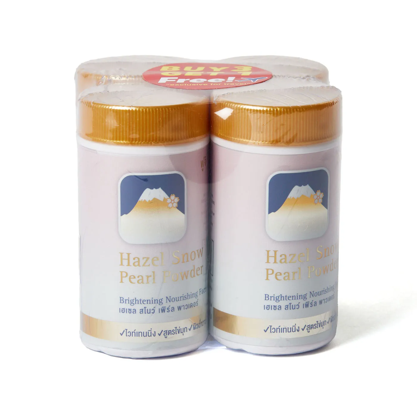 FUJI CREAM珍珠爽身粉30G*4