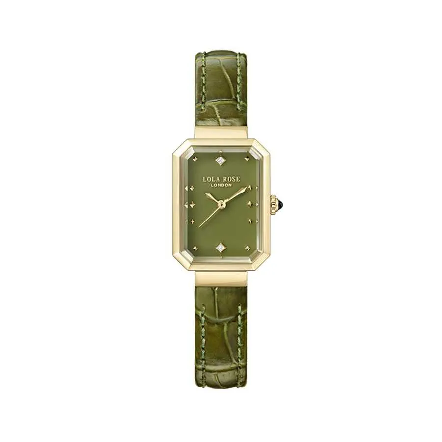 Lola Rose 方糖精钢石英表LR2708