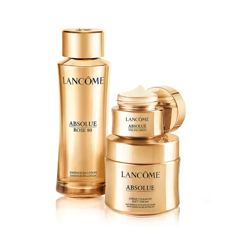 【特卖】Lancome 兰蔻菁纯臻颜三件套 150ml美容液60ml轻盈版乳霜20ml眼霜 修护抗老