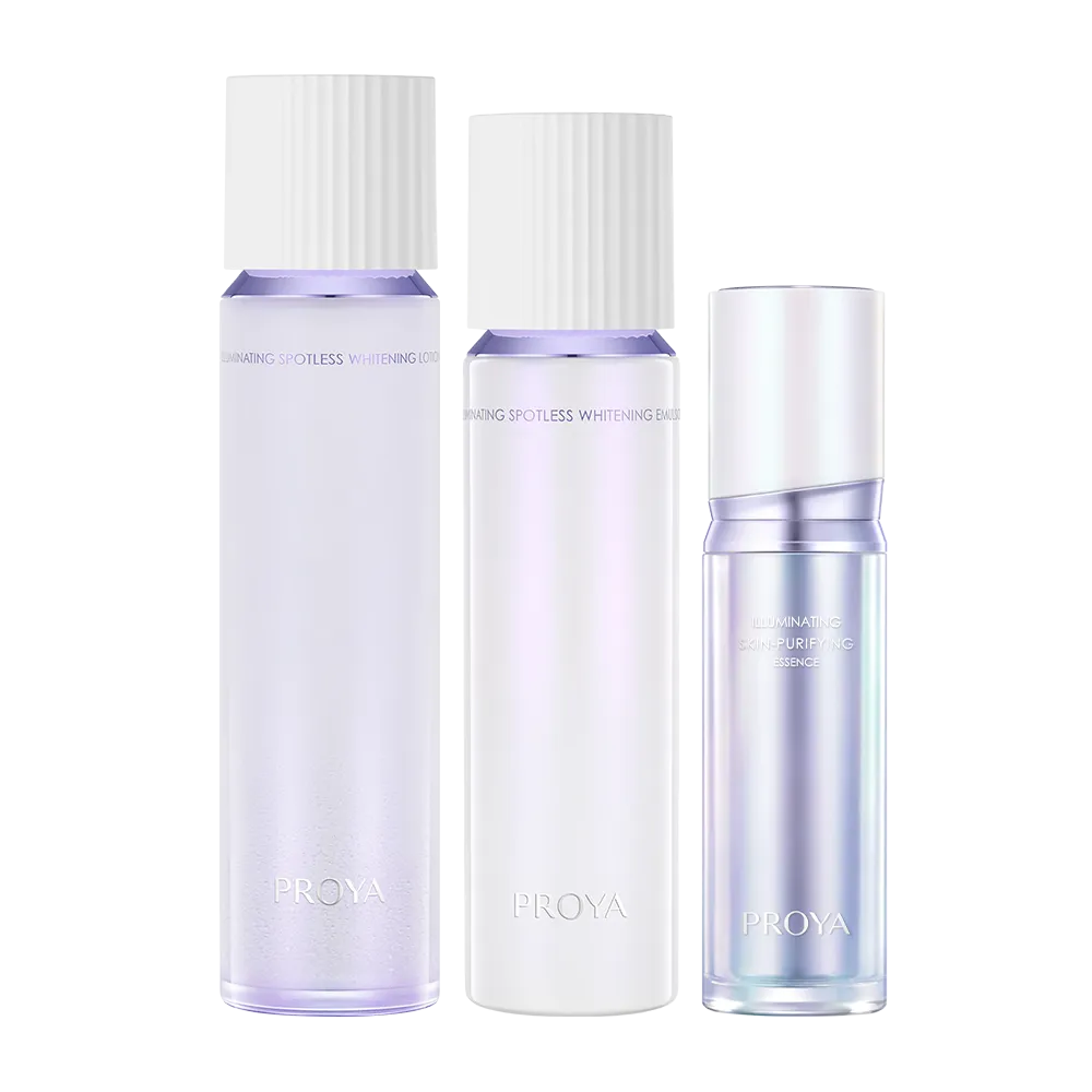 PROYA 珀莱雅 恒光净白淡斑3件套 光学水160ml+光学乳120ml+恒光精华30ml