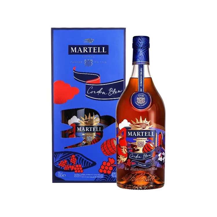 马爹利蓝带XO干邑白兰地酒 700ml（40%）2022限量版