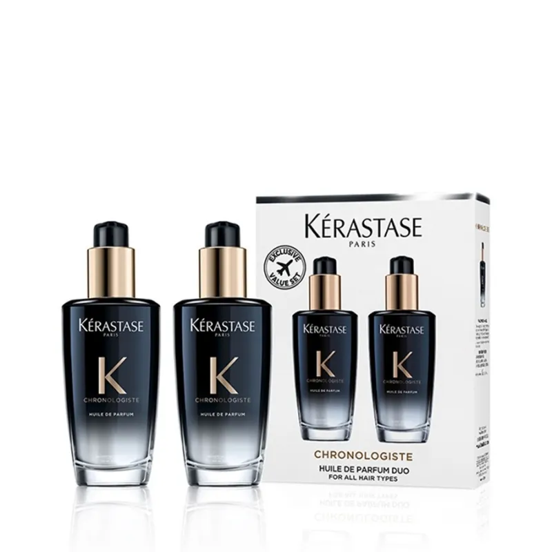 KERASTASE卡诗黑钻钥源护发香氛油100ML*2（海源黑钻护发精油）