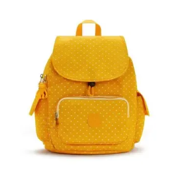 【特卖】Kipling 吉普林双肩背包KPKI4581M671 27x19x33.5cm 黄色 100% 锦纶