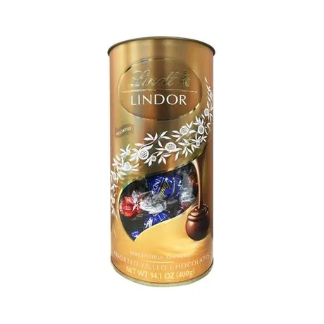 (特卖商品)Lindt瑞士莲软心什锦巧克力400g