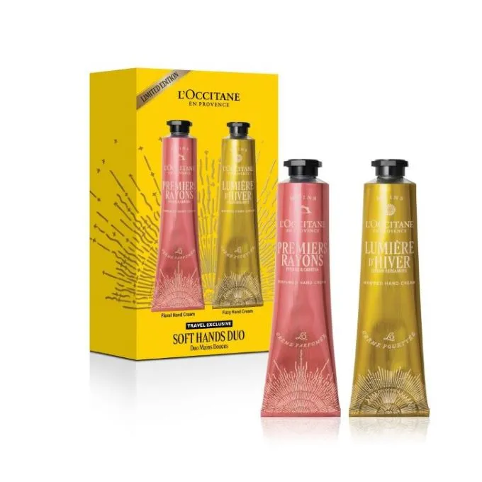 L'OCCITANE （欧舒丹） 黎明山茶香及午后柑橘香护手霜两支装