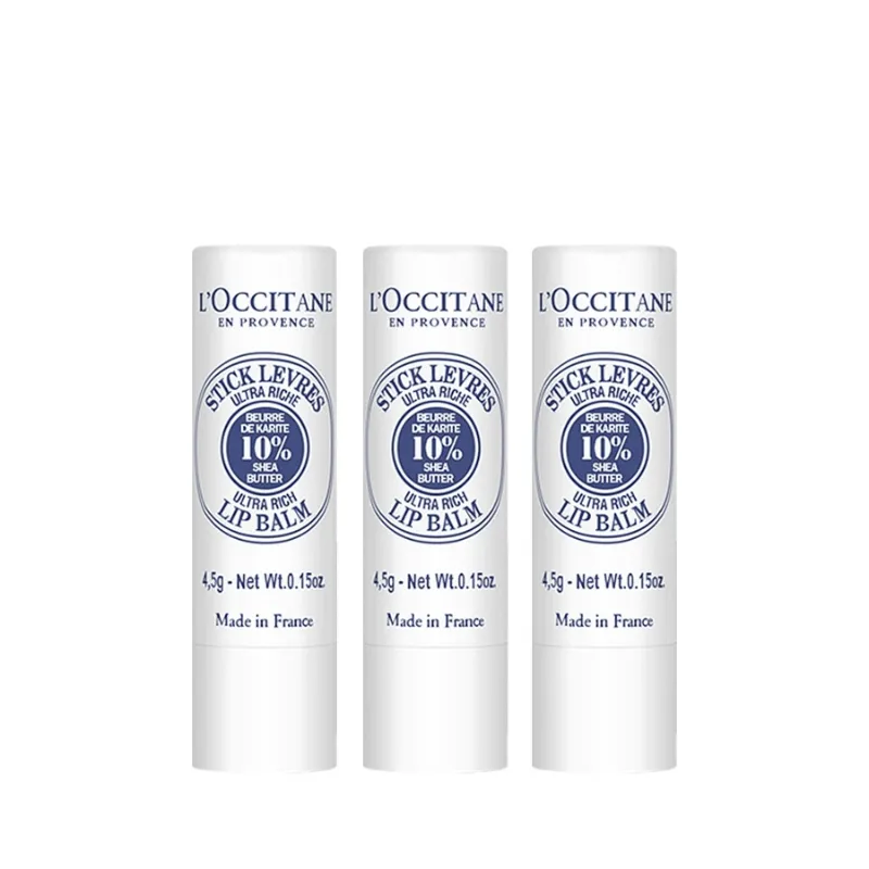 L'OCCITANE欧舒丹 丝绒唇膏套装