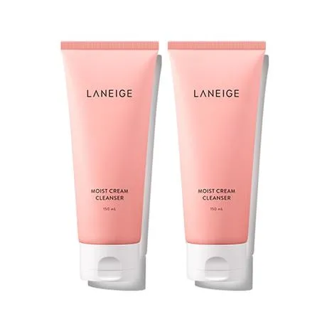 LANEIGE兰芝保湿滋养洁颜膏/洗面奶 两件套装 150ml*2