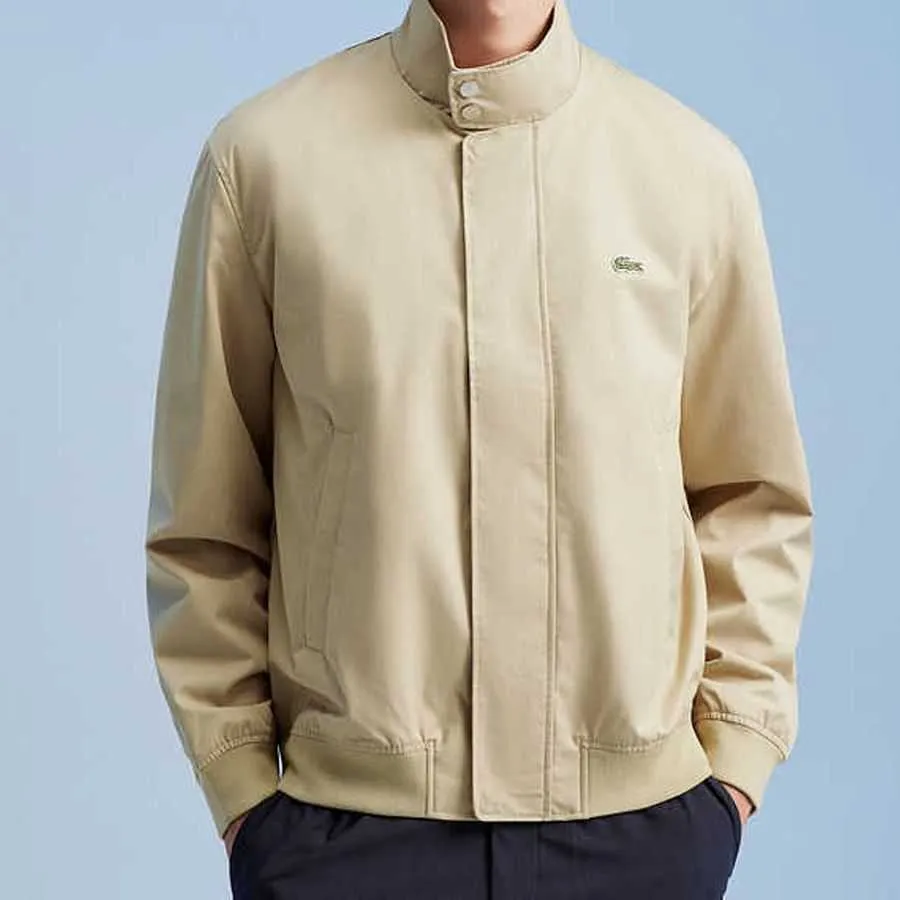 LACOSTE 法国鳄鱼男士外套BH1349-10.02S.52 奶咖色 52