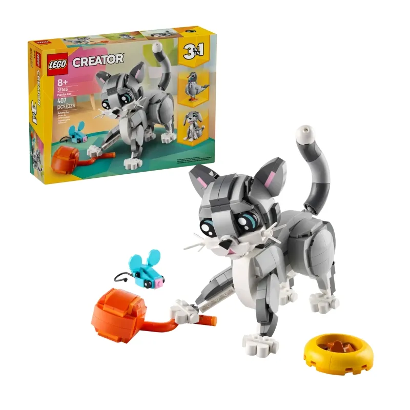 LEGO 乐高 Creator 3 合 1系列顽皮小猫-31163
