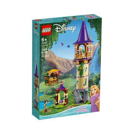 LEGO乐高长发公主的塔楼拼插玩具