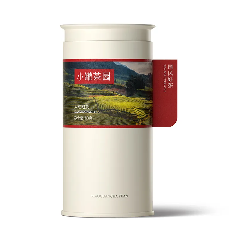 小罐茶园彩标系列大红袍茶80g