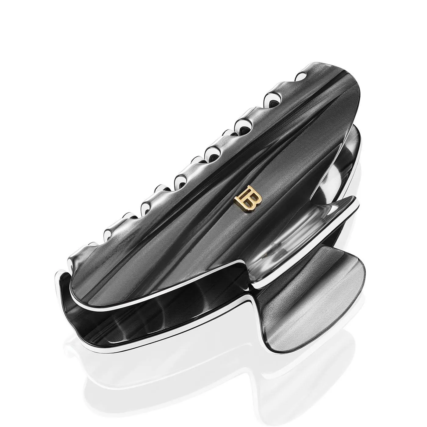 BALMAIN PARIS HAIR COUTURE 限量版中号抓夹 - 午夜黑
