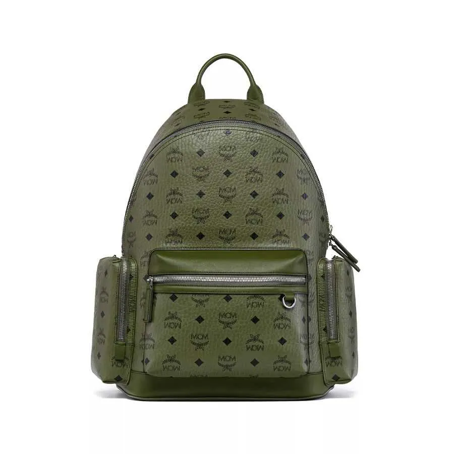 MCM Visetos 材质斯塔克双肩包 MMKFAVE09K8001