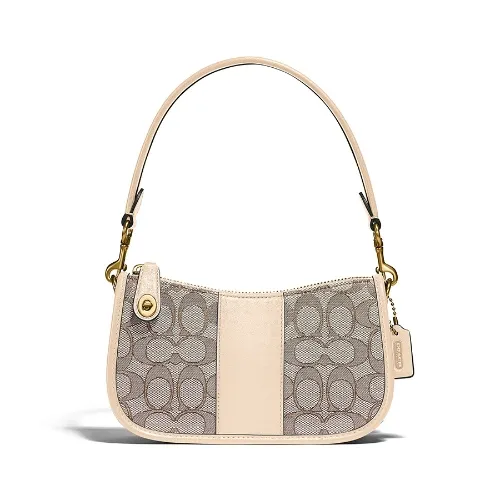 COACH 经典标志提花SWINGER 20号手袋