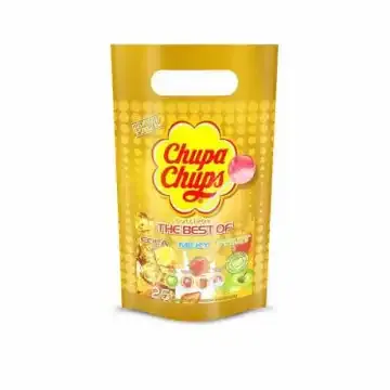 Chupa Chups珍宝珠混合水果味硬糖棒棒糖300g