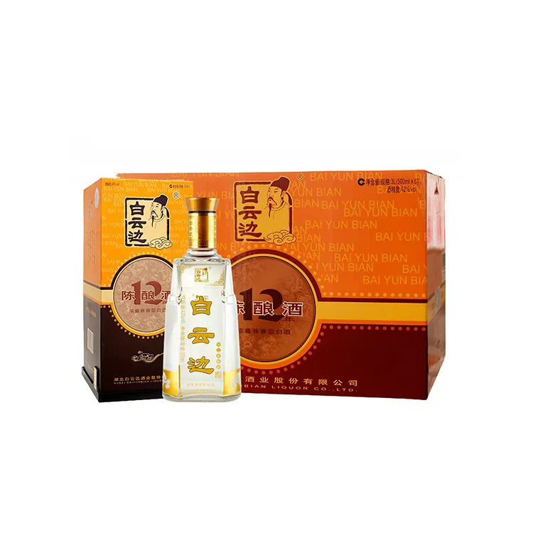 白云边42度12年陈酿浓酱兼香型白酒500ml