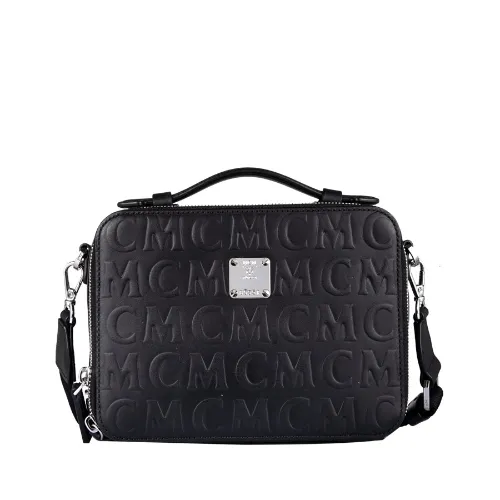 MCM Klassik E/W 经典花纹皮革斜挎包
