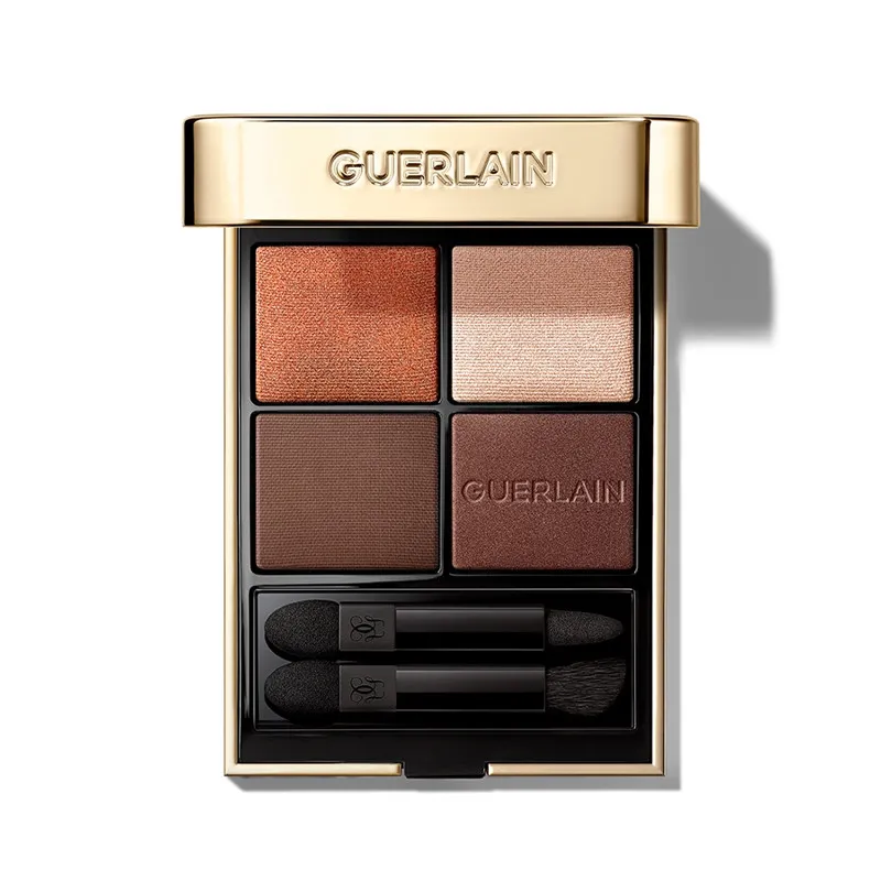 (特卖商品)GUERLAIN娇兰鎏金四色眼影2.2g*4 910(迷雾粉棕)
