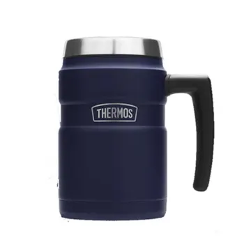 THERMOS膳魔师530ml真空都市男性把手杯TSK2-470S NVB 大西洋蓝