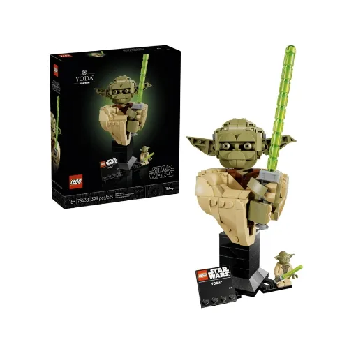Lego 乐高尤达半身像 塑胶