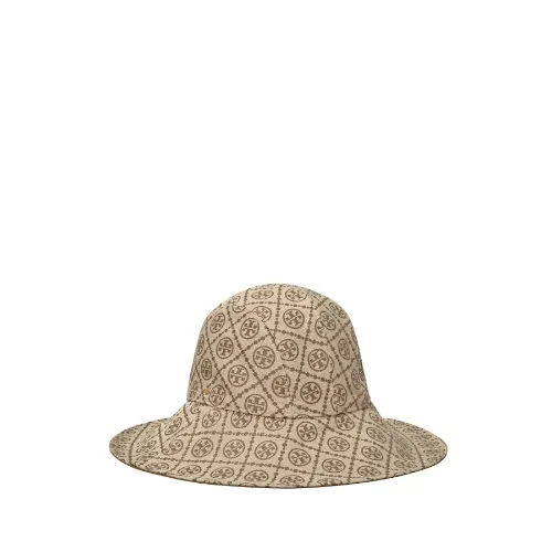 TORY BURCH T MONOGRAM 双面渔夫帽