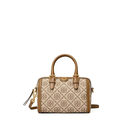 TORY BURCH T MONOGRAM迷你提花酒桶包