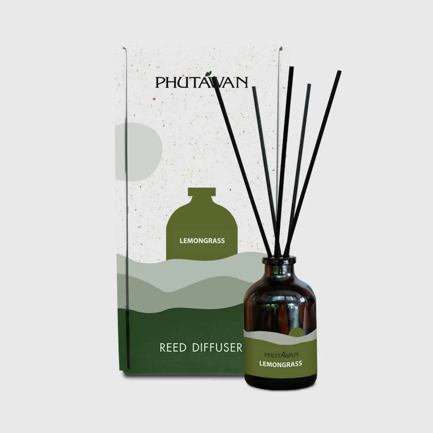 PHUTAWAN Lemongrass Reed Diffuser - 100 ml