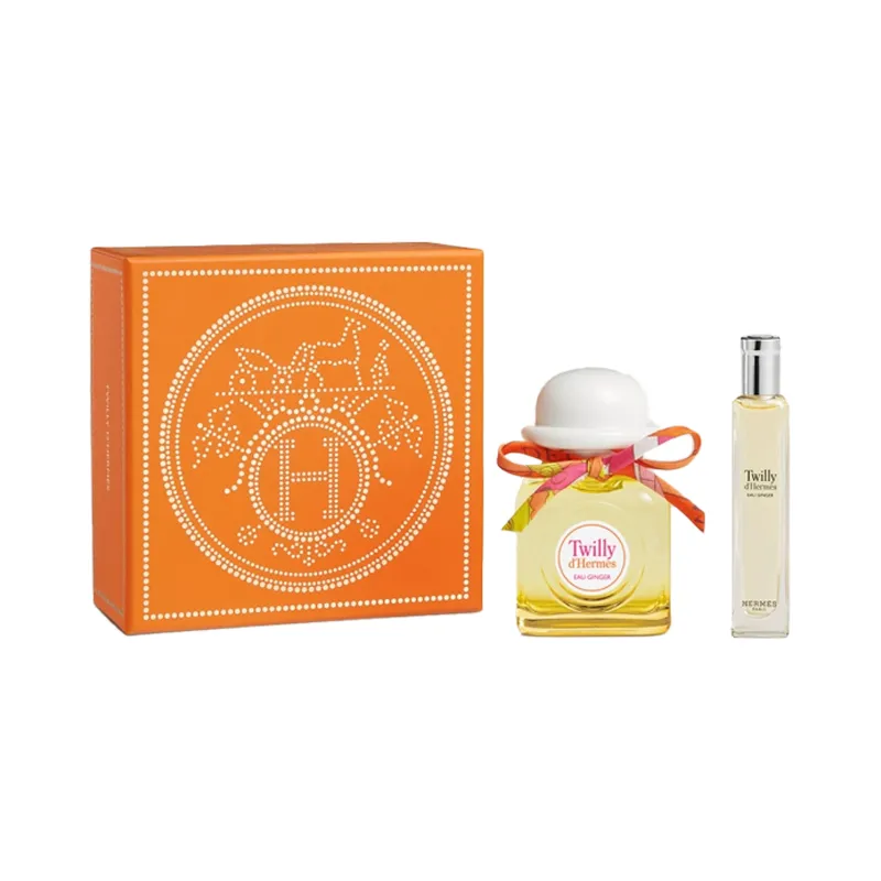 Hermes 爱马仕 丝意姜香淡香精套盒（85ml+15ml） 套:95ml