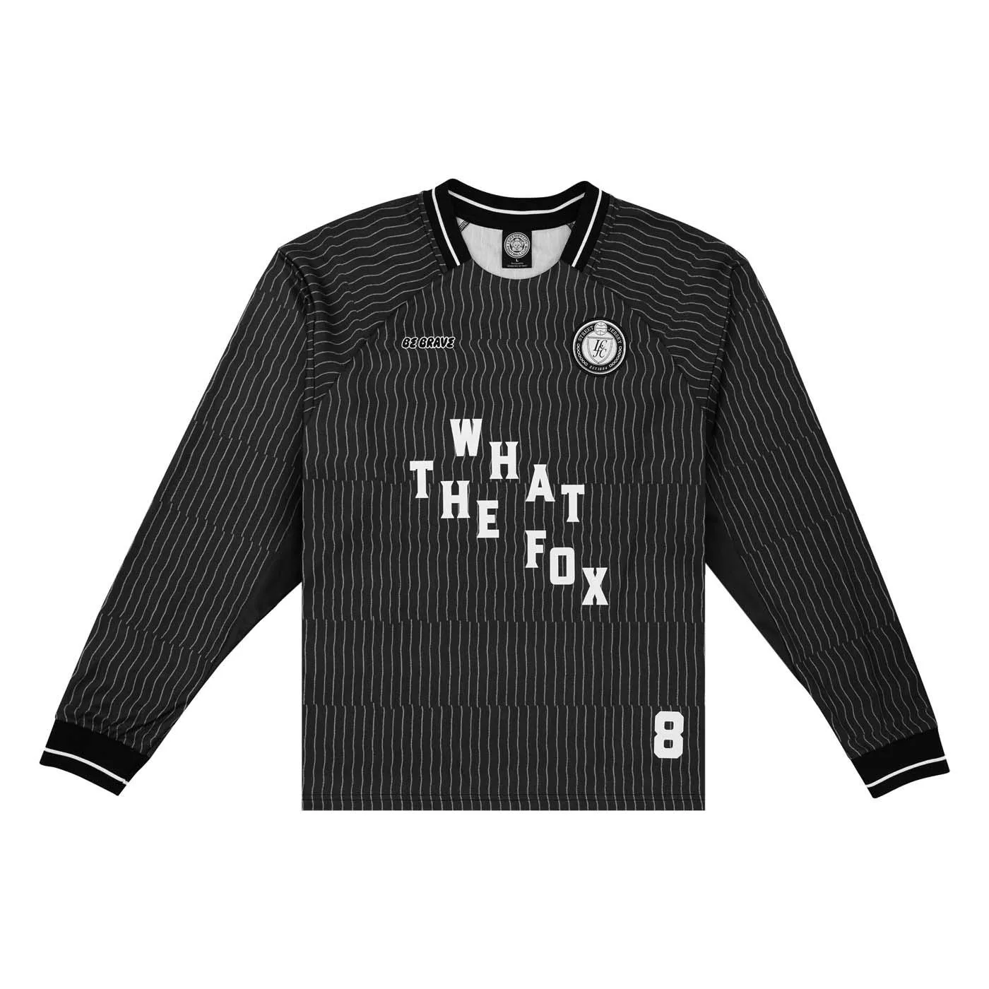 Leicester City Football Club LTC SP25 V4 STREET JERSEY 20 足球衬 黑色 - L